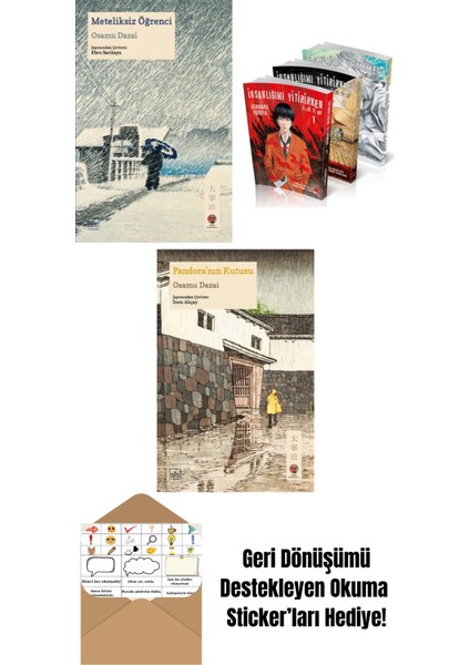 Meteliksiz Öğrenci + Insanlığımı Yitirirken (3 Cilt Set) + Pandora’nın Kutusu