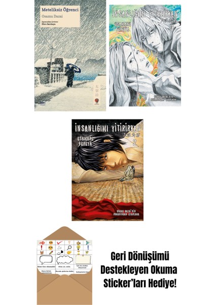 Meteliksiz Öğrenci + Insanlığımı Yitirirken Cilt 3 + Insanlığımı Yitirirken Cilt 2