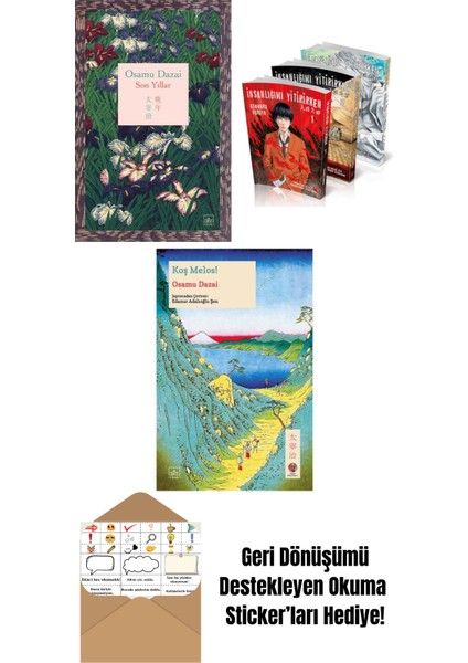 Son Yıllar (Ciltli) + Insanlığımı Yitirirken (3 Cilt Set) + Koş Melos!