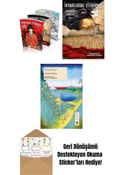 Insanlığımı Yitirirken (3 Cilt Set) + Insanlığımı Yitirirken Cilt 2 + Koş Melos!