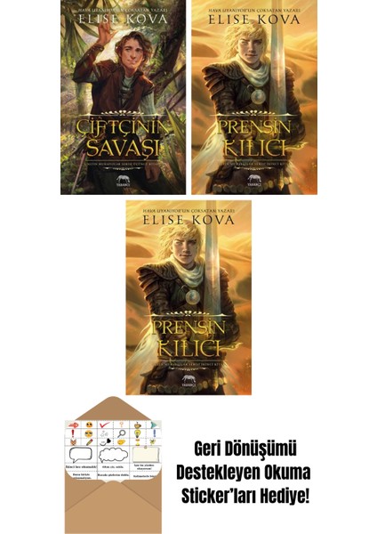 Çiftçinin Savaşı – Altın Muhafızlar Serisi 3 (Ciltli) + Prensin Kılıcı – Altın Muhafızlar Serisi 2 + Prensin Kılıcı – Altın Muhafızlar Serisi 2 (Ciltli)