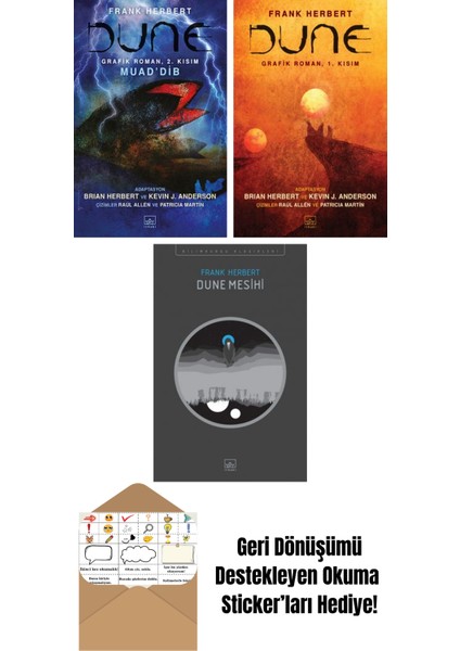 Dune Grafik Roman: 2. Kısım – Muad’dib + Dune – Grafik Roman 1. Kısım + Dune Mesihi