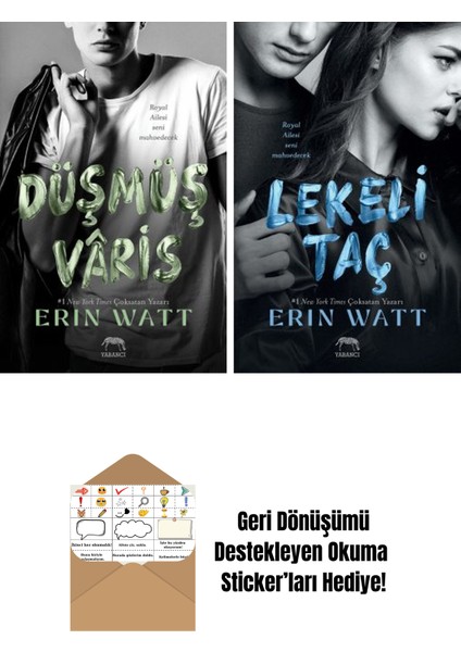 Düşmüş Vâris – Royal Serisi 5. Kitap + Kâğıt Prenses – Royal Serisi 1. Kitap
