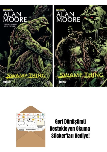 Swamp Thing Efsanesi: 3. Cilt + Swamp Thing Efsanesi: 2. Cilt