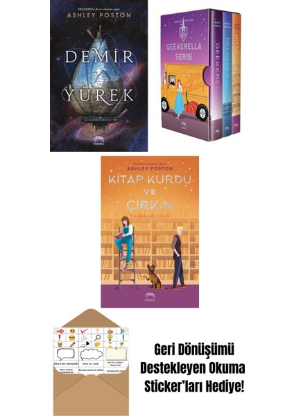 Yıldız Ruh – Demir Yürek 2. Kitap + Prenses ve Hayranı + Geekerella