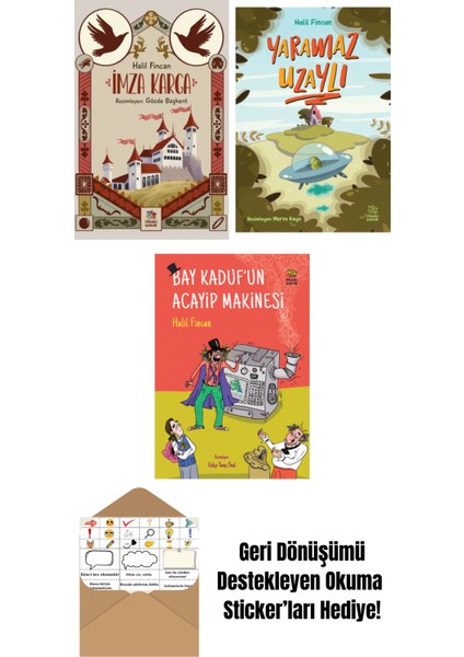 Imza Karga + Yaramaz Uzaylı + Bay Kaduf’un Acayip Makinesi
