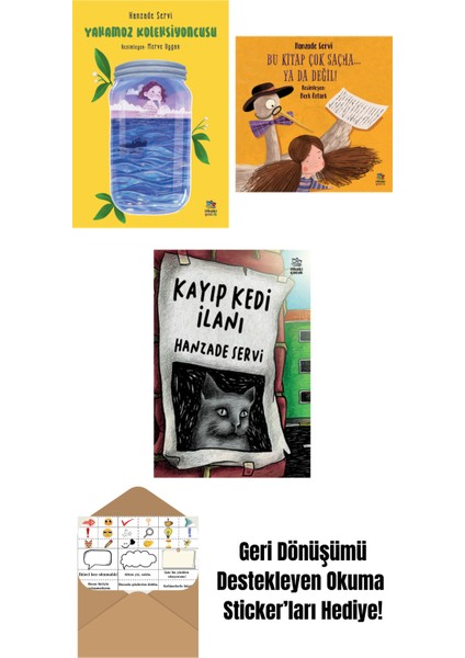 Yakamoz Koleksiyoncusu + Bu Kitap Çok Saçma… Ya Da Değil! + Kayıp Kedi Ilanı