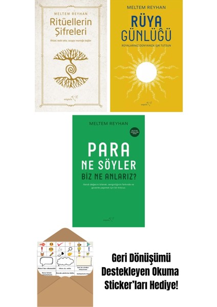 Ritüellerin Şifreleri + Rüya Günlüğü + Para Ne Söyler Biz Ne Anlarız?