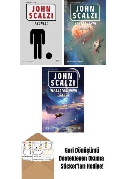 Frontal – Sendrom Serisi 2. Kitap + Yaşlı Adamın Savaşı – Yaşlı Adamın Savaşı Serisi 1. Kitap + Imparatorluğun Çöküşü – Bağlılık Serisi 1. Kitap