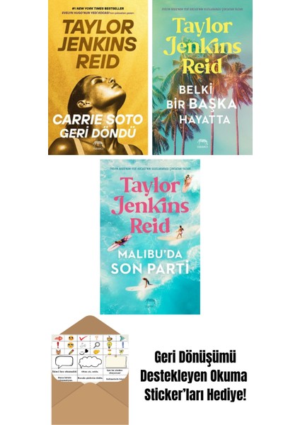 Carrie Soto Geri Döndü + Belki Bir Başka Hayatta + Malibu’da Son Parti
