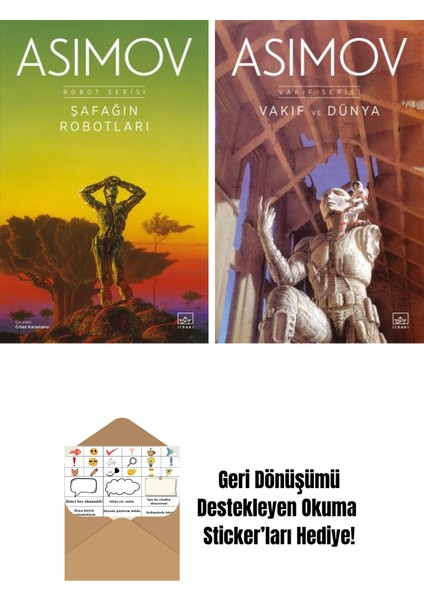 Şafağın Robotları – Robot Serisi 3. Kitap + Vakıf ve Dünya – Vakıf Serisi 5. Kitap