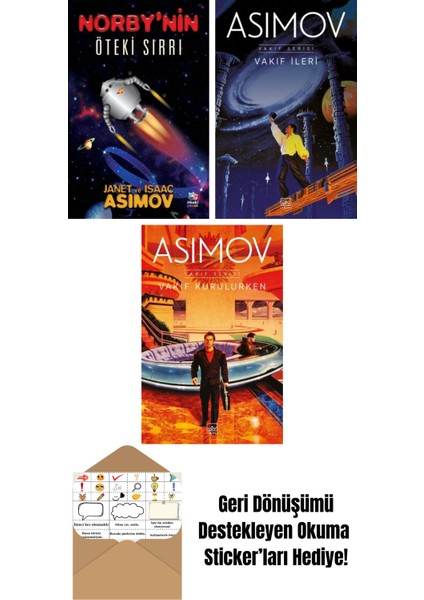 Norby’nin Öteki Sırrı + Vakıf Ileri – Vakıf Serisi 7. Kitap + Vakıf Kurulurken – Vakıf Serisi 6. Kitap