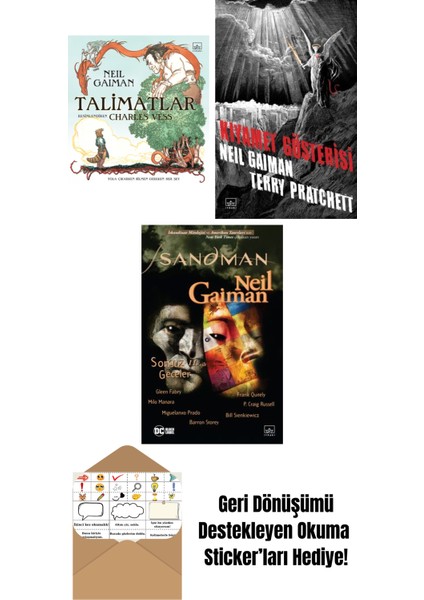 Talimatlar (Ciltli) + Kıyamet Gösterisi + Sandman 11 – Sonsuz Geceler