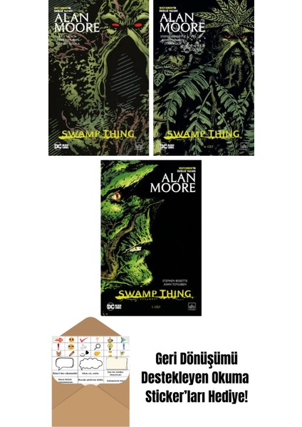 Swamp Thing Efsanesi: 5. Cilt + Swamp Thing Efsanesi: 4. Cilt + Swamp Thing Efsanesi: 1. Cilt