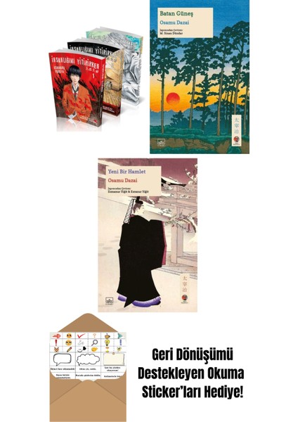 Insanlığımı Yitirirken (3 Cilt Set) + Batan Güneş + Yeni Bir Hamlet