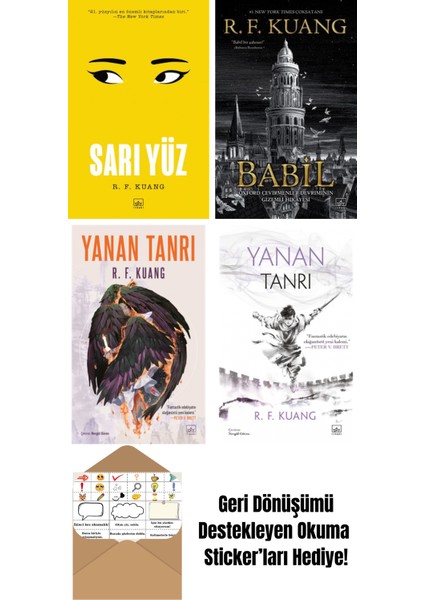 R. F. Kuang 4 Kitap Seti