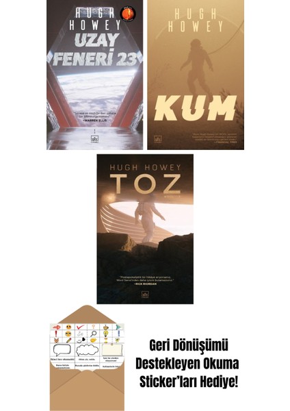 Uzay Feneri 23 + Kum + Toz – Wool Serisi 3. Kitap