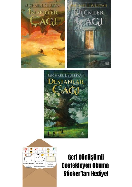 Imperler Çağı – Ilk Imparatorluğun Efsaneleri Altıncı Kitap + Ölümler Çağı – Ilk Imparatorluğun Efsaneleri Beşinci Kitap + Destanlar Çağı – Ilk Imparatorluğun Efsaneleri Birinci Kitap