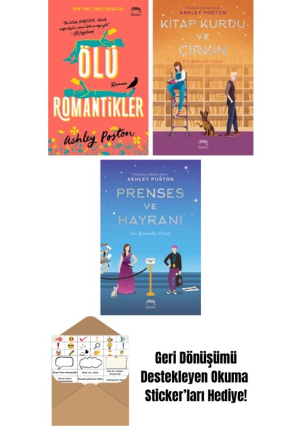 Ölü Romantikler + Geekerella Serisi Kutulu Set (3 Kitap) + Geekerella