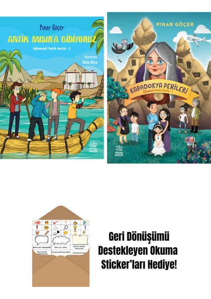 Antik Mısır’a Gidiyoruz – Eğlenceli Tarih Serisi 2 + Kapadokya Perileri – Efsanevi Yerler Serisi 1