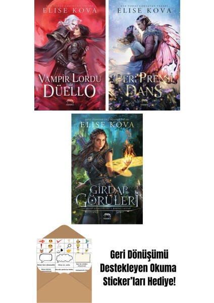Vampir Lordu ile Düello + Peri Prensi ile Dans + Girdap Görüleri – Girdap Günlükleri Birinci Kitap (Ciltli)