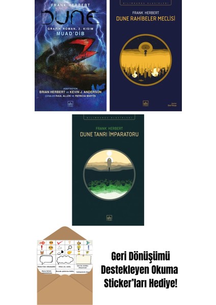 Dune Grafik Roman: 2. Kısım – Muad’dib + Dune Rahibeler Meclisi + Dune Tanrı Imparatoru