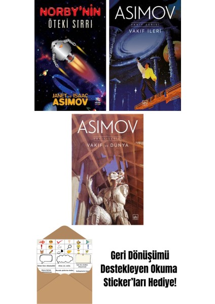 Norby’nin Öteki Sırrı + Vakıf Ileri – Vakıf Serisi 7. Kitap + Vakıf ve Dünya – Vakıf Serisi 5. Kitap