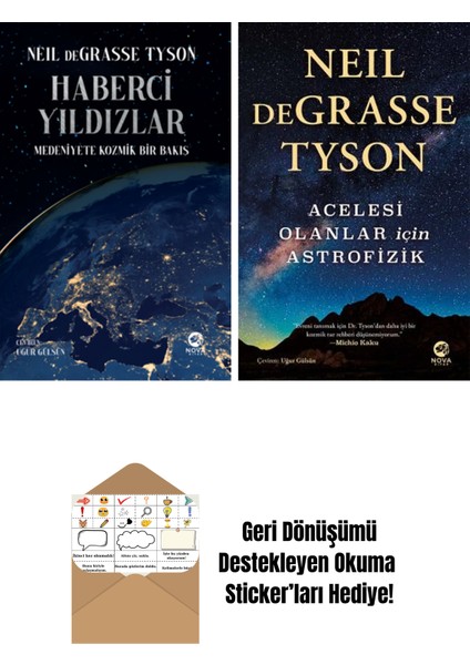 Haberci Yıldızlar: Medeniyete Kozmik Bir Bakış + Acelesi Olanlar Için Astrofizik