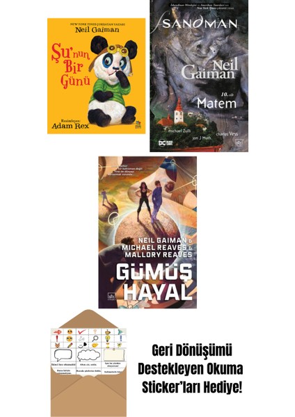Şu’nun Bir Günü + Sandman 10 – Matem + Gümüş Hayal – Ara Dünya 2 (Ciltli)