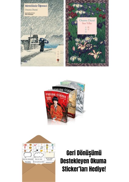 Meteliksiz Öğrenci + Son Yıllar (Ciltli) + Insanlığımı Yitirirken (3 Cilt Set)