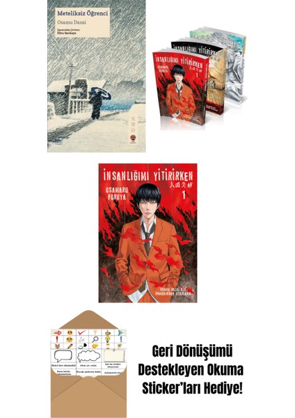 Meteliksiz Öğrenci + Insanlığımı Yitirirken (3 Cilt Set) + Insanlığımı Yitirirken Cilt 1