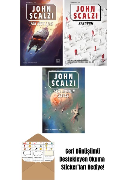 Yok Eden Ateş – Bağlılık Serisi 2. Kitap + Sendrom + Yaşlı Adamın Savaşı – Yaşlı Adamın Savaşı Serisi 1. Kitap