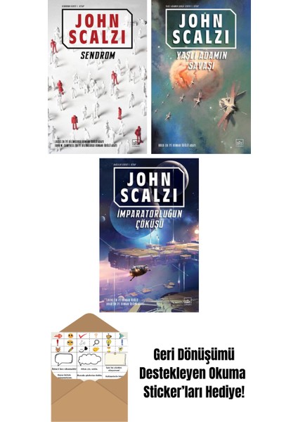 Sendrom + Yaşlı Adamın Savaşı – Yaşlı Adamın Savaşı Serisi 1. Kitap + Imparatorluğun Çöküşü – Bağlılık Serisi 1. Kitap