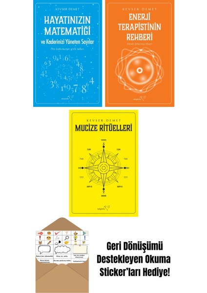 Hayatınızın Matematiği ve Kaderinizi Yöneten Sayılar + Enerji Terapistinin Rehberi + Mucize Ritüelleri