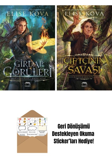 Girdap Görüleri – Girdap Günlükleri Birinci Kitap (Ciltli) + Çiftçinin Savaşı – Altın Muhafızlar Serisi 3 (Ciltli)
