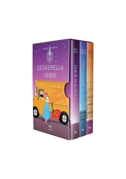 Ölü Romantikler + Geekerella Serisi Kutulu Set (3 Kitap) + Geekerella modelleri