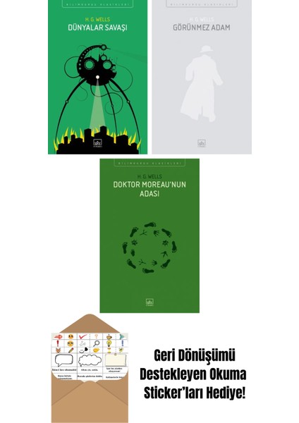 Dünyalar Savaşı + Görünmez Adam + Doktor Moreau’nun Adası