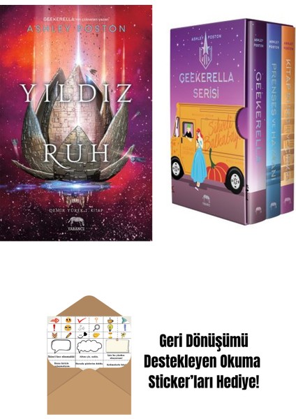 Yıldız Ruh – Demir Yürek 2. Kitap + Geekerella Serisi Kutulu Set (3 Kitap)