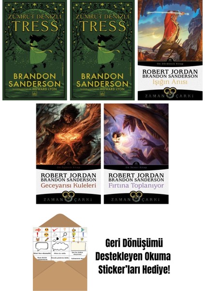 Brandon Sanderson 5 Kitap Seti