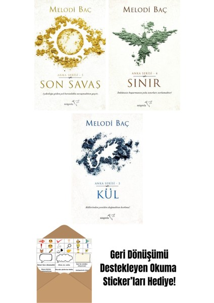 Son Savaş (Anka Serisi 5) + Sınır – Anka Serisi 4 + Kül – Anka Serisi 3