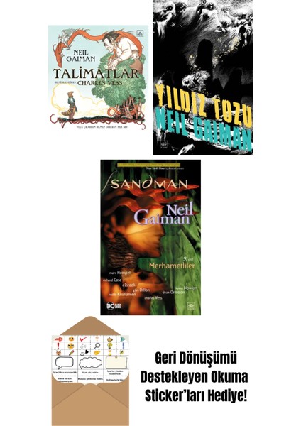 Talimatlar (Ciltli) + Yıldız Tozu + Sandman 9 – Merhametliler