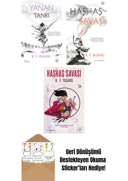 Yanan Tanrı – Haşhaş Savaşı Üçlemesi 3 (Ciltli) + Haşhaş Savaşı – Haşhaş Savaşı Üçlemesi 1 (Ciltli) + Haşhaş Savaşı – Haşhaş Savaşı Üçlemesi 1