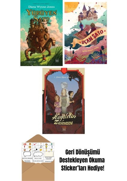 Yürüyen Şato – Yürüyen Şato Serisi 1 (Ciltli) + Uçan Şato + Hayaletin Zamanı