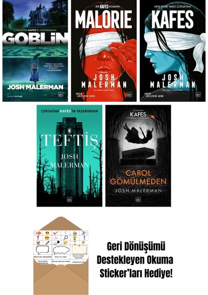Josh Malerman 5 Kitap Seti