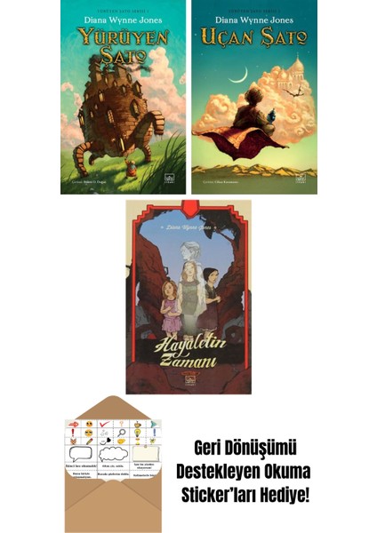 Yürüyen Şato – Yürüyen Şato Serisi 1 (Ciltli) + Uçan Şato – Yürüyen Şato Serisi 2 (Ciltli) + Hayaletin Zamanı