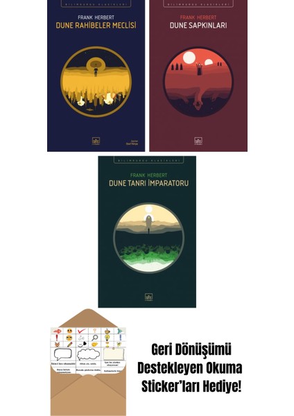 Dune Rahibeler Meclisi + Dune Sapkınları + Dune Tanrı Imparatoru