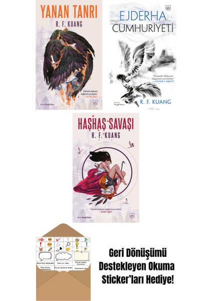 Yanan Tanrı – Haşhaş Savaşı Üçlemesi 3 + Ejderha Cumhuriyeti – Haşhaş Savaşı Üçlemesi 2 (Ciltli) + Haşhaş Savaşı – Haşhaş Savaşı Üçlemesi 1