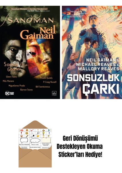 Sandman 11 – Sonsuz Geceler + Sonsuzluk Çarkı – Ara Dünya 3 (Ciltli)