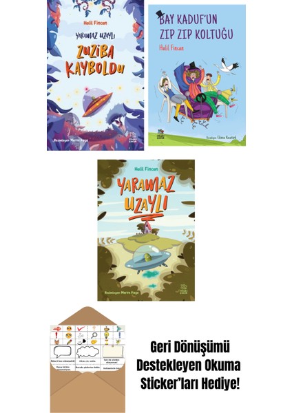 Zuziba Kayboldu/yaramaz Uzaylı 2 + Bay Kaduf’un Zıp Zıp Koltuğu + Yaramaz Uzaylı