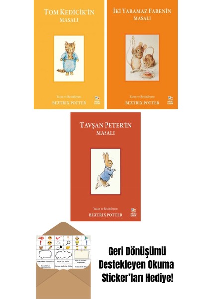Tom Kedicik’in Masalı + Iki Yaramaz Farenin Masalı + Tavşan Peter’in Masalı